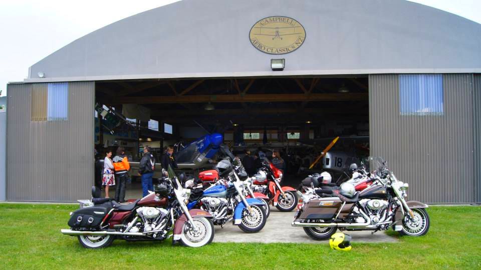 Harley Davidson tours new zealand